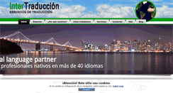 Desktop Screenshot of intertraduccion.com